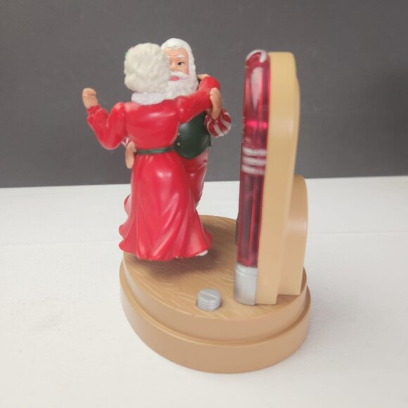 Santa Best Christmas Eve Musical Ornament Centerpiece - Plays Jingle Bell Rock - Picture 7 of 12
